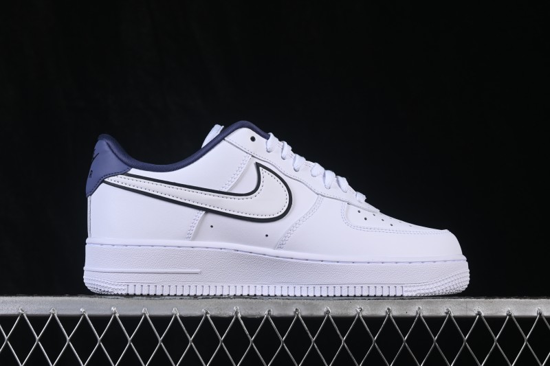Nike Air Force 1 '07 Low Court Lifestyle Sneakers with Full-Length Air Cushion - IO4226-102