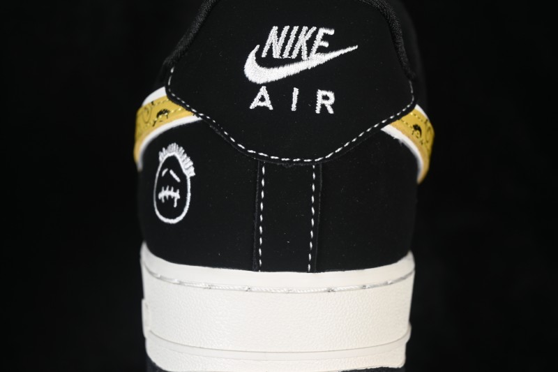 Nike Air Force 1 07 Low Collaboration Skateboarding Shoes with Full-Length Air Cushion - BK1916-006