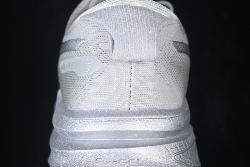 Asics Gel-Kayano 33 Running Shoes with Breathable Mesh and Advanced Cushioning - 1011C302-108
