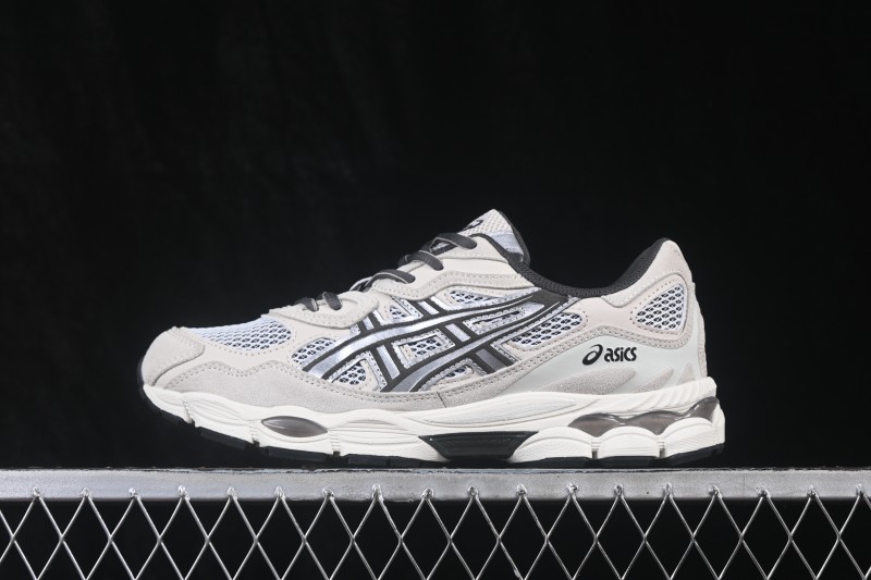 Asics Gel-NYC Retro Running Shoes with Breathable Mesh and Suede - 1203B125-250