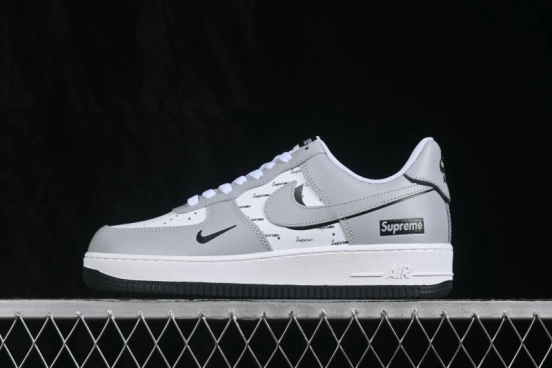 Nike Air Force 1'07 Low Basketball Shoes with Full-Length Air Cushion - BV1858-018