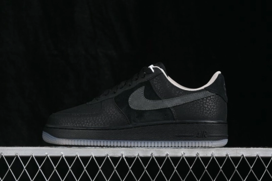 Nike Air Force 1 '07 Low Basketball Sneakers with Classic Leather Upper - IQ9791-001