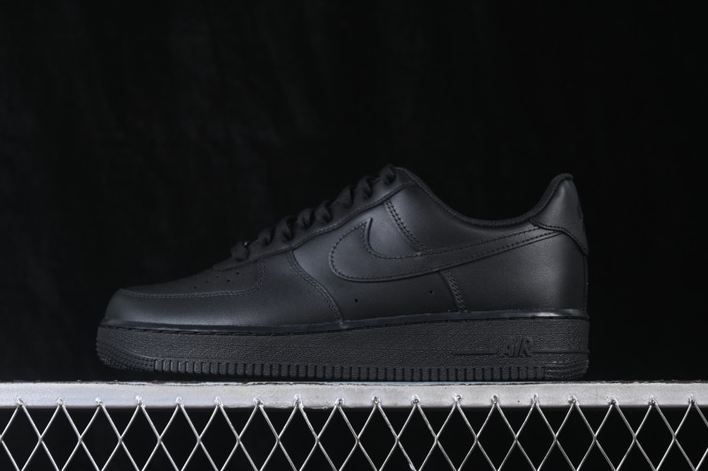 Nike Air Force 1 '07 Low All-White Leather Casual Sneakers - CW2288-001