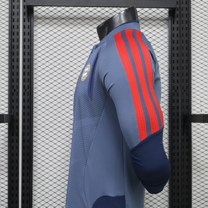 Player Version 26/27 FC Bayern München Long Sleeve Home Navy Jersey