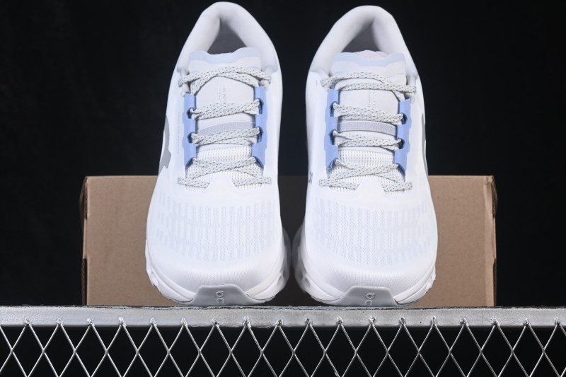 On Cloudmonster 3 Comfort Anti-Slip Wear-Resistant Cushioned Running Shoes - 3WG10030664 White Frost