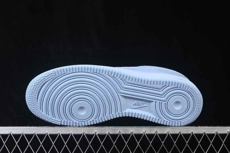 Nike Air Force 1 Low Travis Scott Cactus Jack Ice Blue Ostrich Leather Sneakers - JF7727-400