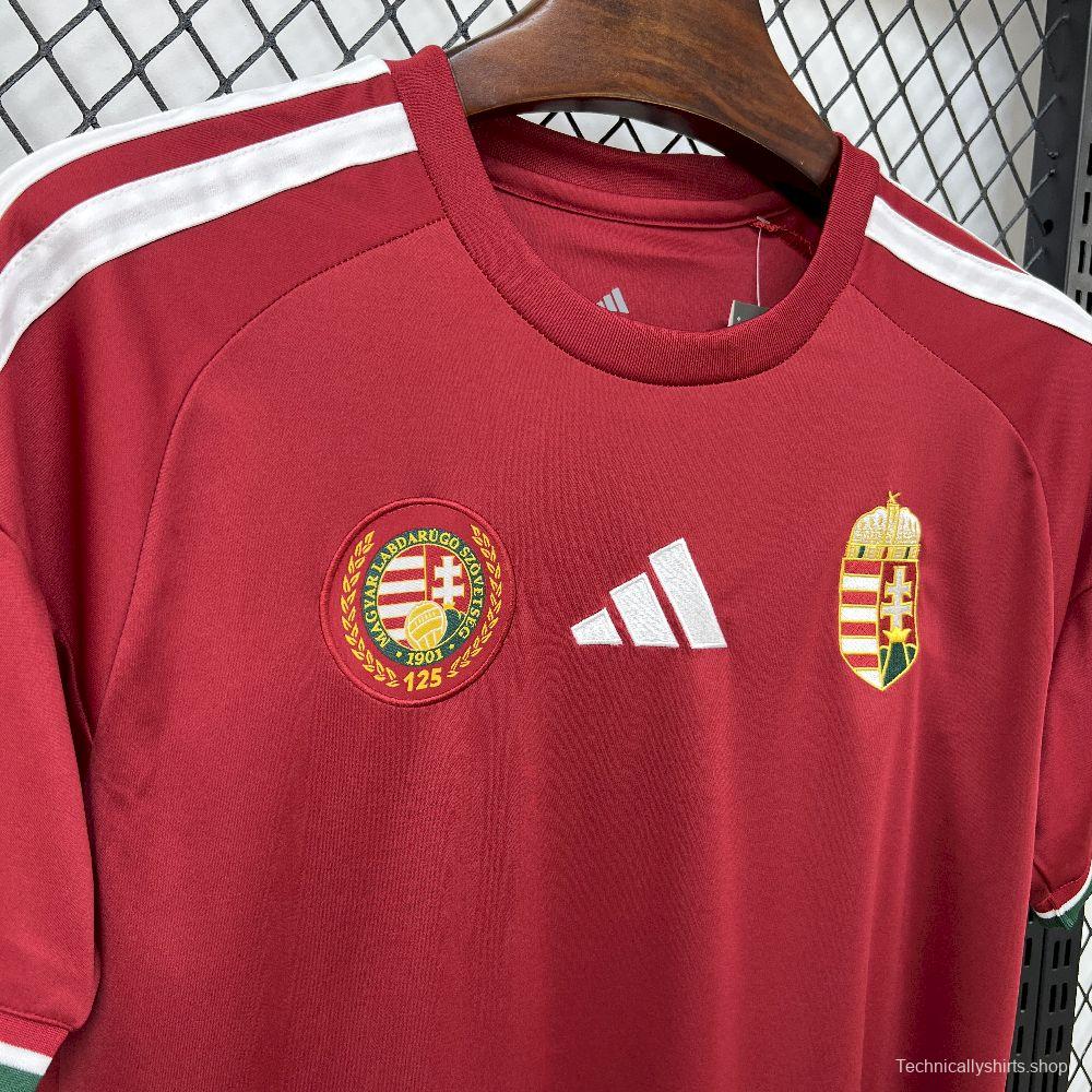 2025/26 Mens Hungary Home Jersey
