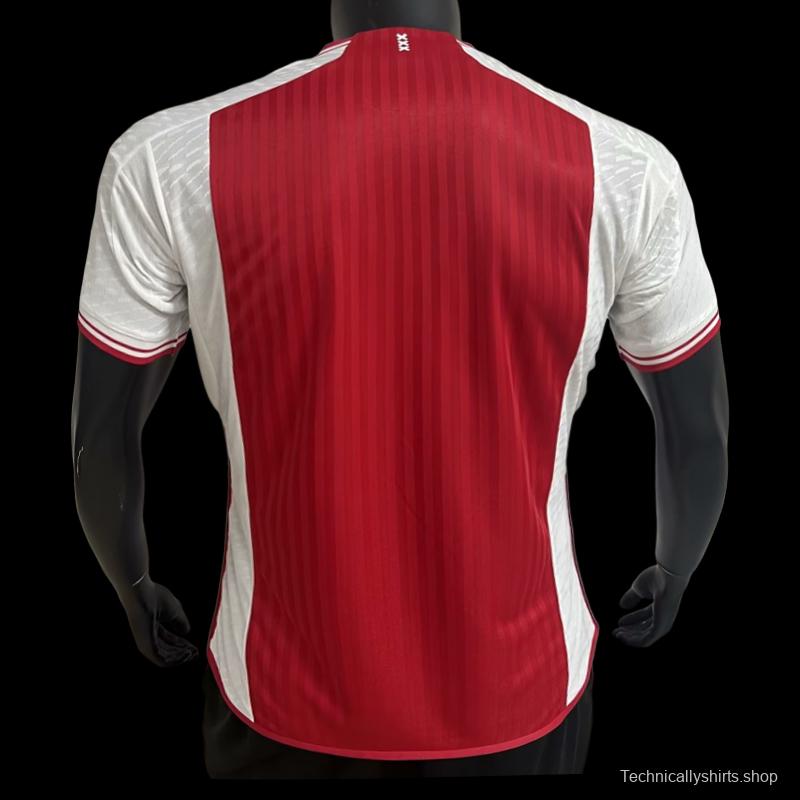 Player Version 23/24 Ajax Home Jersey