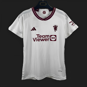 23/24 Women Manchester United Third White Jersey