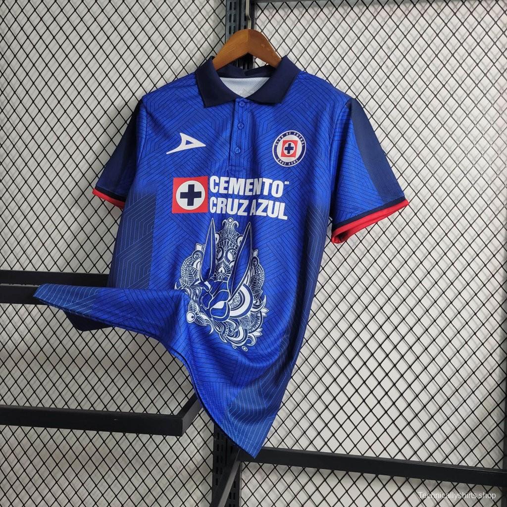 23/24 Cruz Azul Blue Day of the Dead Special Jersey