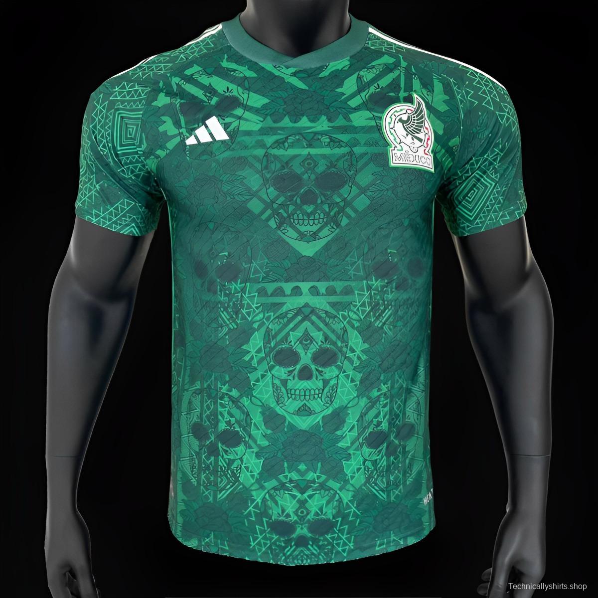 Player Version 2023 Mexico Home Special Jersey