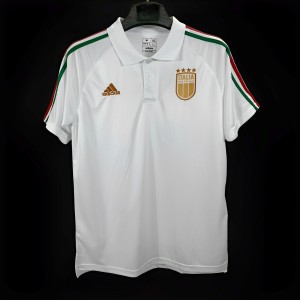 2023 Italy White POLO Jersey