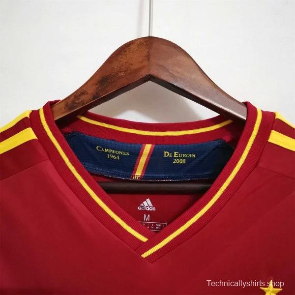 Retro 2012 Spain Home Jersey