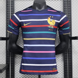 Player Version 2024 France Training Stripe Jersey