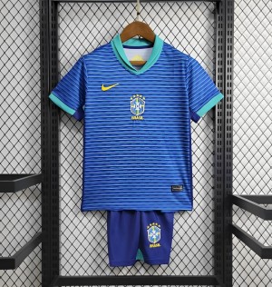 24/25 Kids Brazil Away Jersey