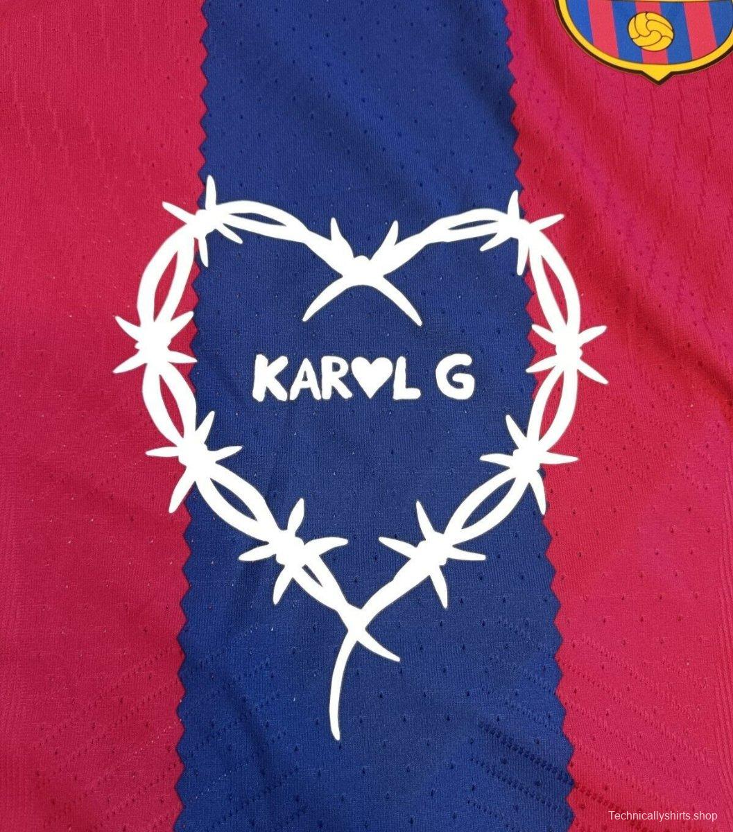 23/24 Barcelona x KAROL G 23/24 Home Jersey