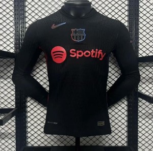 Player Version 24/25 Barcelona Away Long Sleeve Jersey