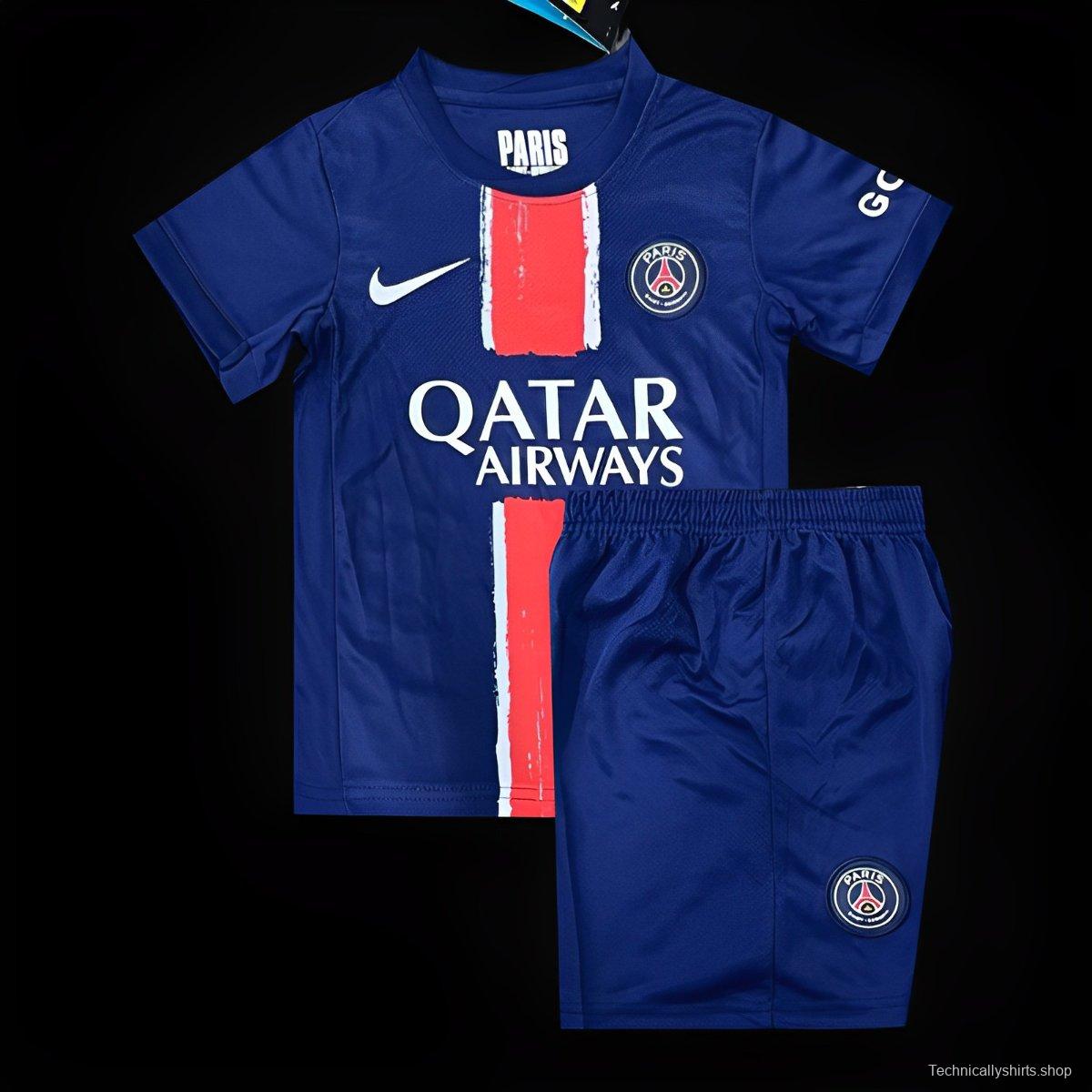 24/25 Kids PSG Home Jersey