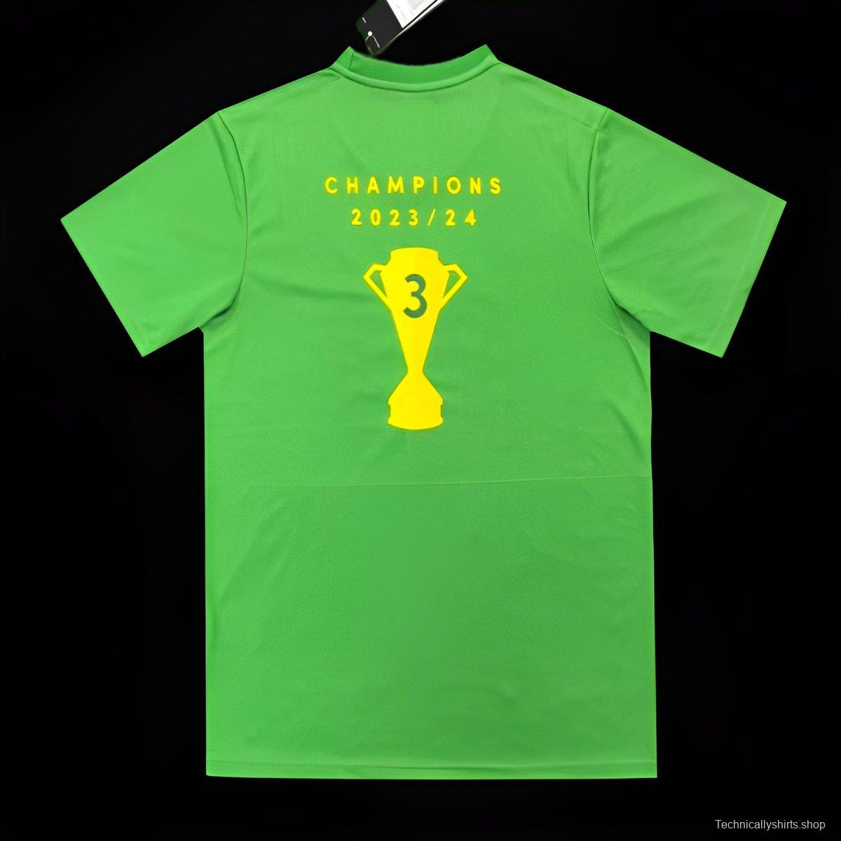 24/25 Celtic Green Cotton T-Shirts