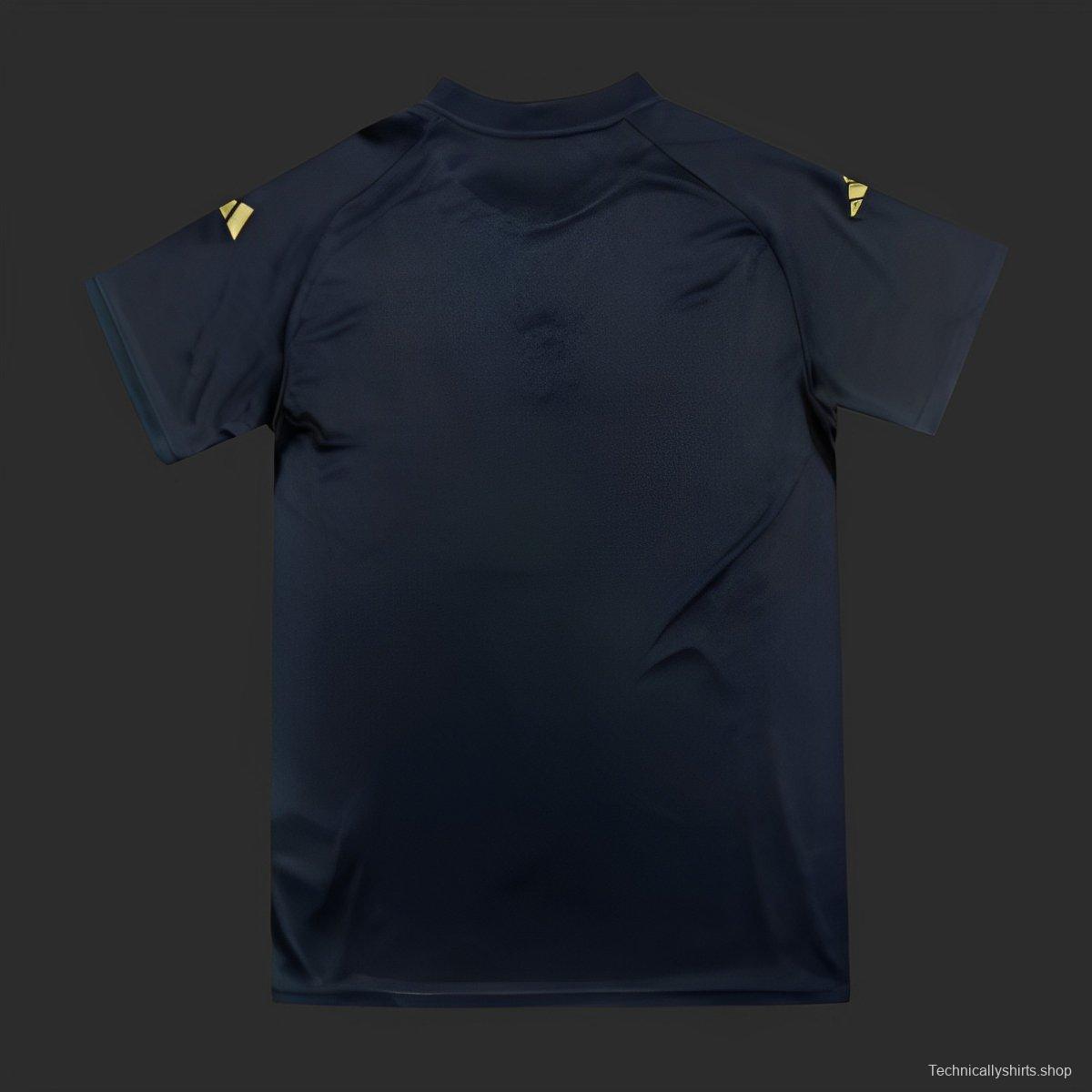 2024  Argentina Copa America Light Blue Stripes Pre-Match Jersey