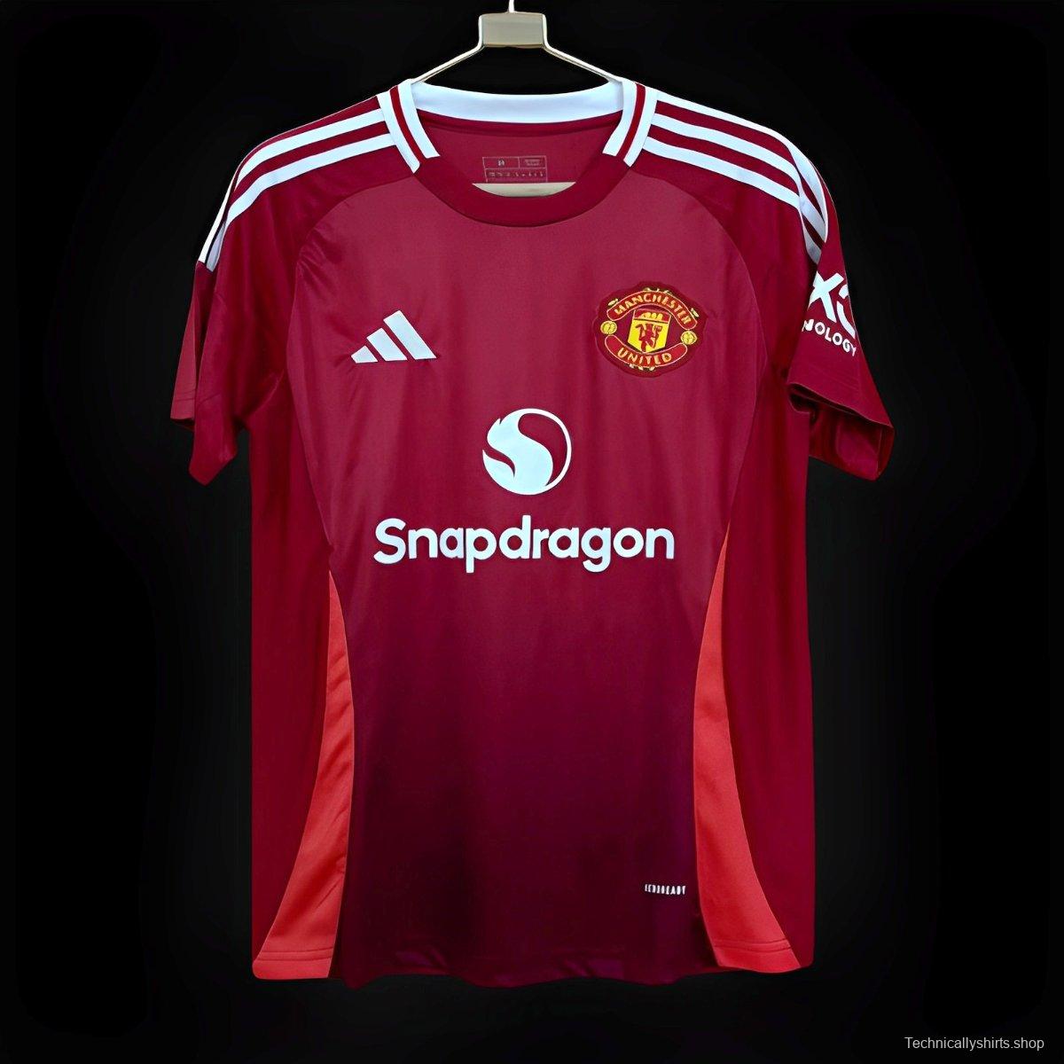 24/25 Manchester United Home Jersey