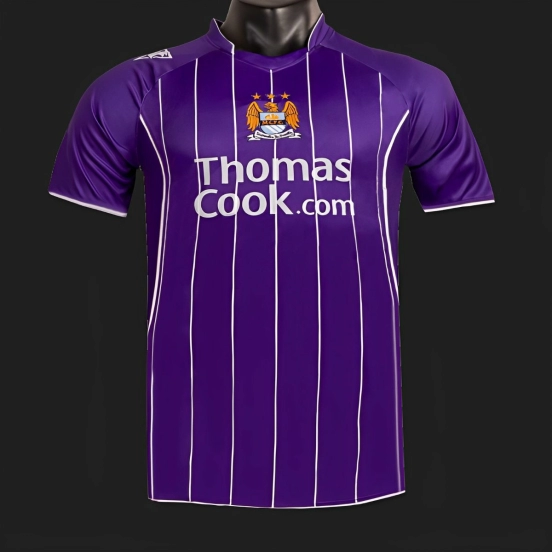 Retro 07/08 Manchester City Away Purple Jersey