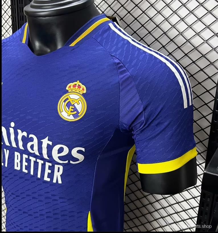 Player Version 24/25 Real Madrid Blue Special Jersey