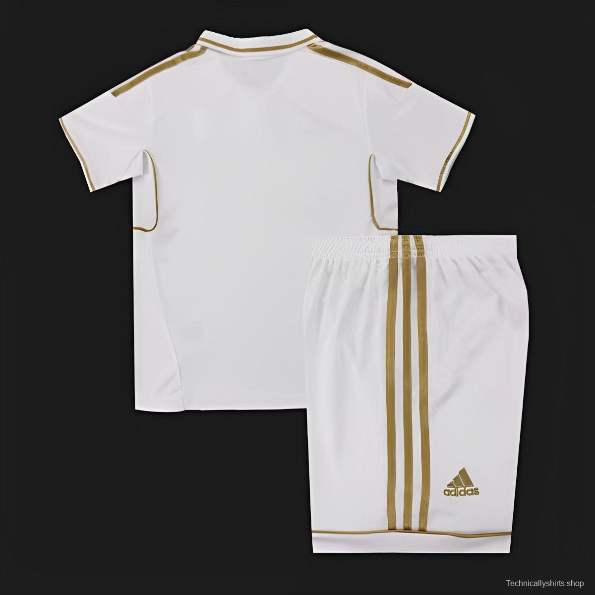 Retro Kids 11/12 Real Madrid Home Jersey