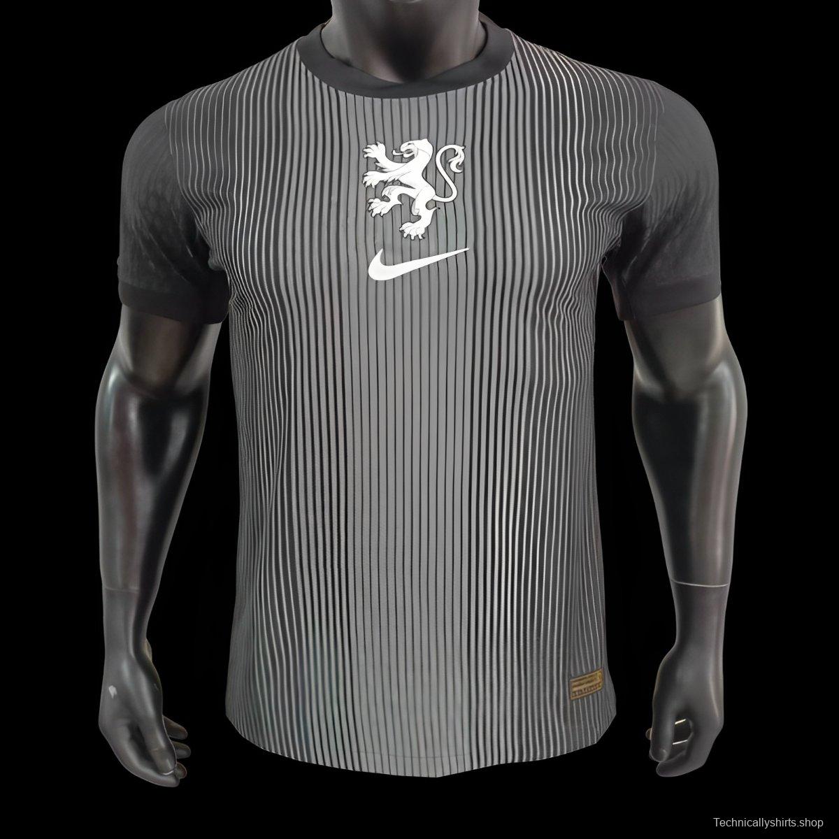 2024 Netherlands Black Goalkeeper Jersey