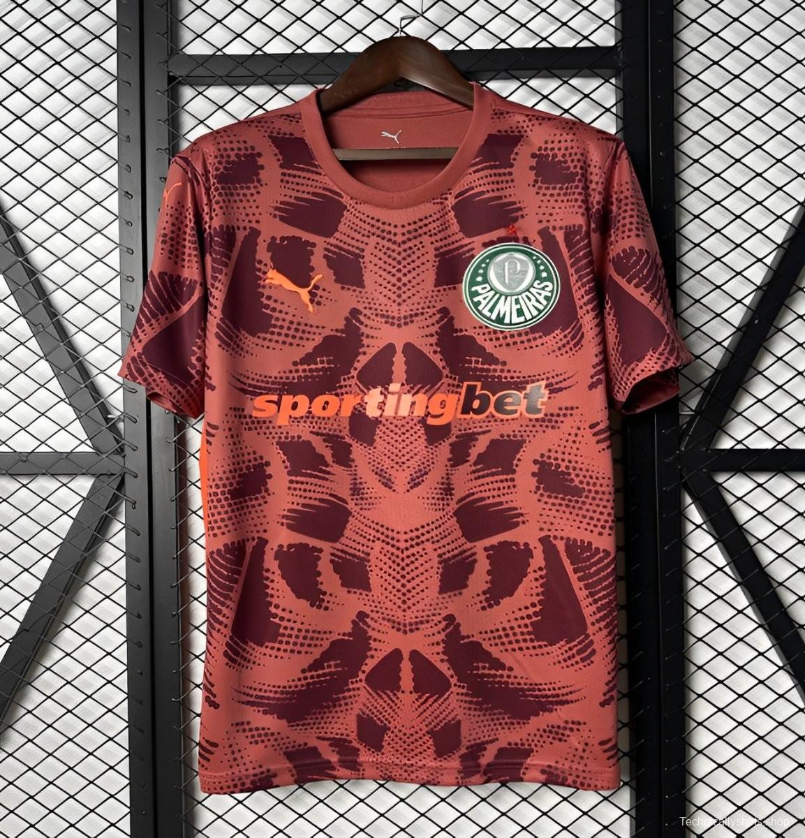 25/26 Palmeiras Goalkeeper Red Jersey