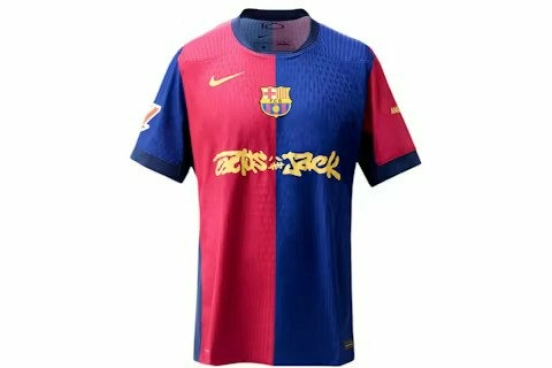 25/26 Barcelona x Travis scott Home Special Shirt Jersey