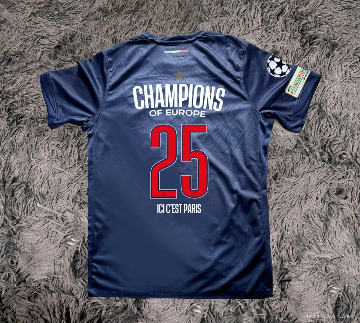 PSG UCL WINNERS SHIRT 24/25
