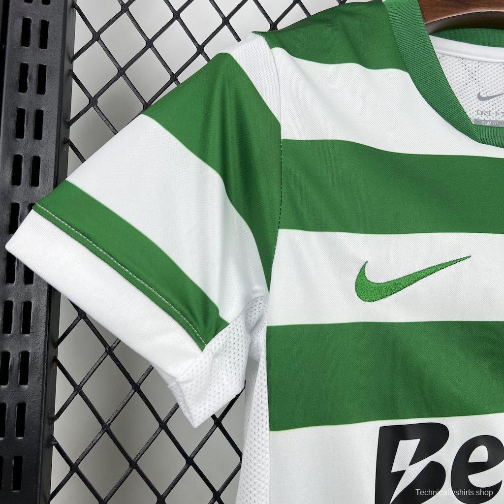 25/26 Kids Sporting Lisbon Home Jersey