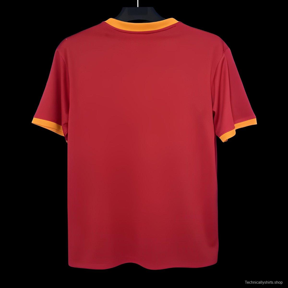 2025 Brazil Jordan Red Pre-Match Jersey