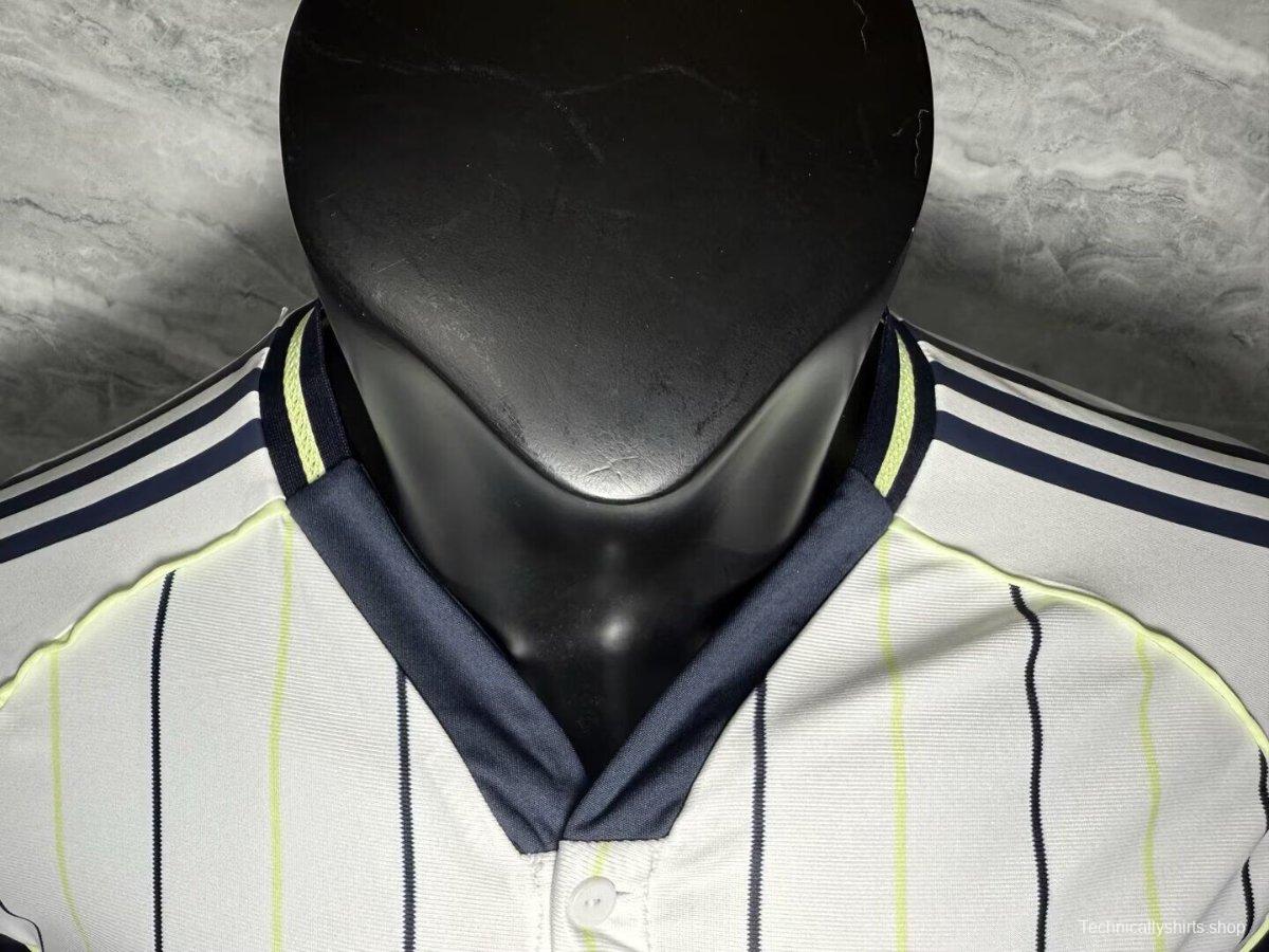 Player Version 25/26 Real Madrid US Pack Baseball Jersey