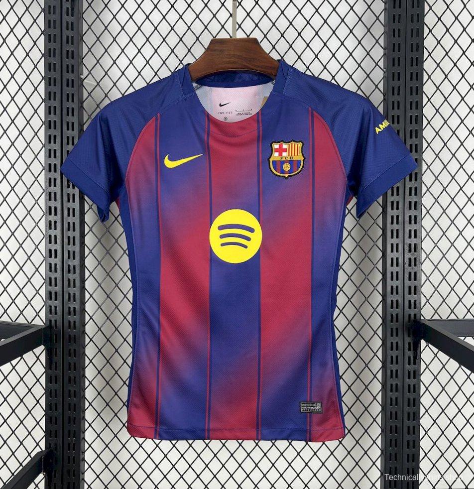 2025/26 Barcelona Home Women Jersey
