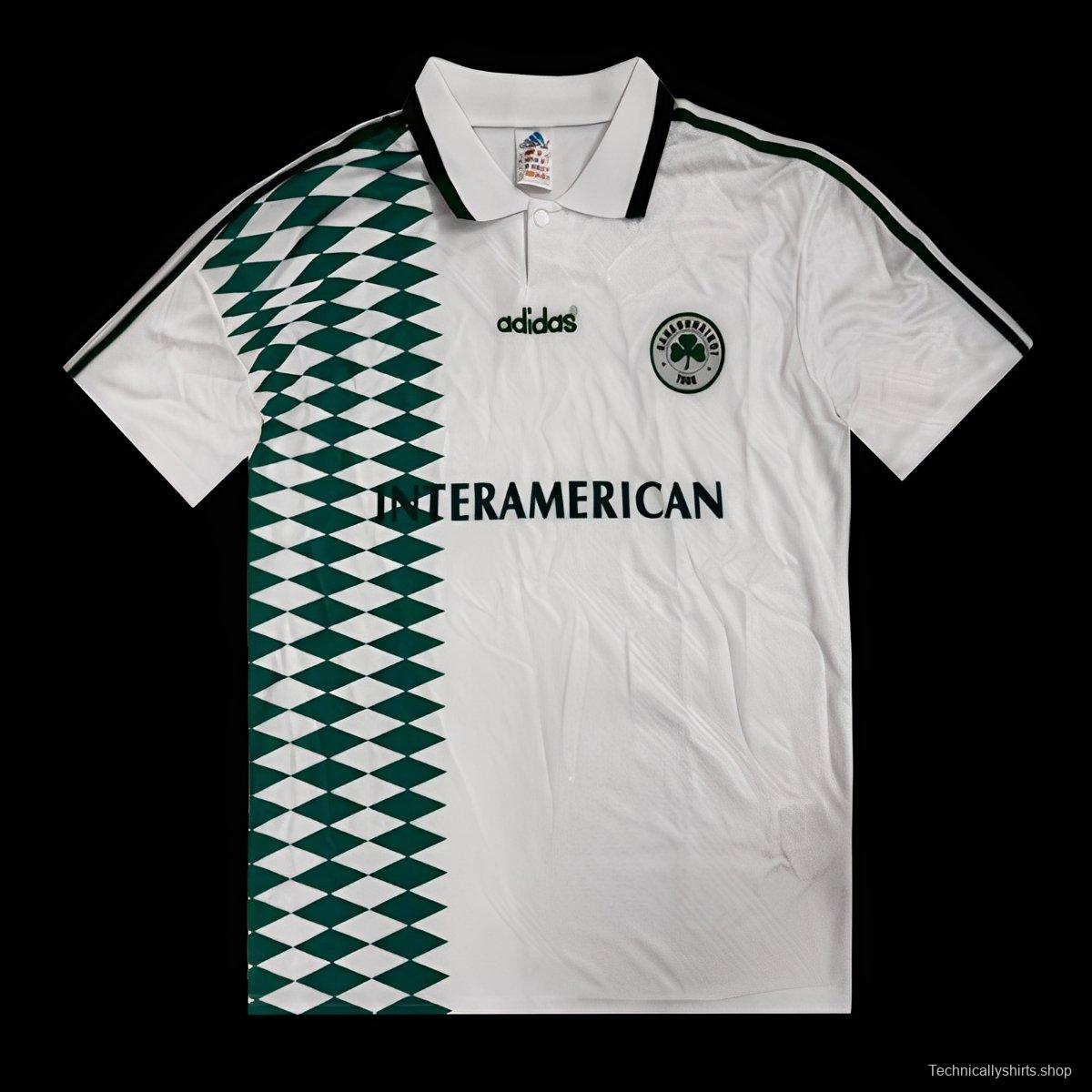 Retro 95/96 Panathinaikos Away Jersey