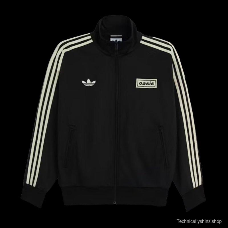 adidas x Oasis Tour Firebird Track Top Black