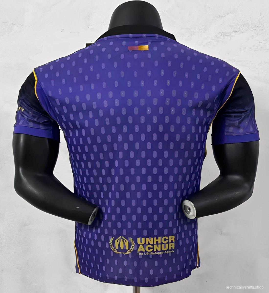 Player Version 25/26 Barcelona Mamba Away Purple Jersey