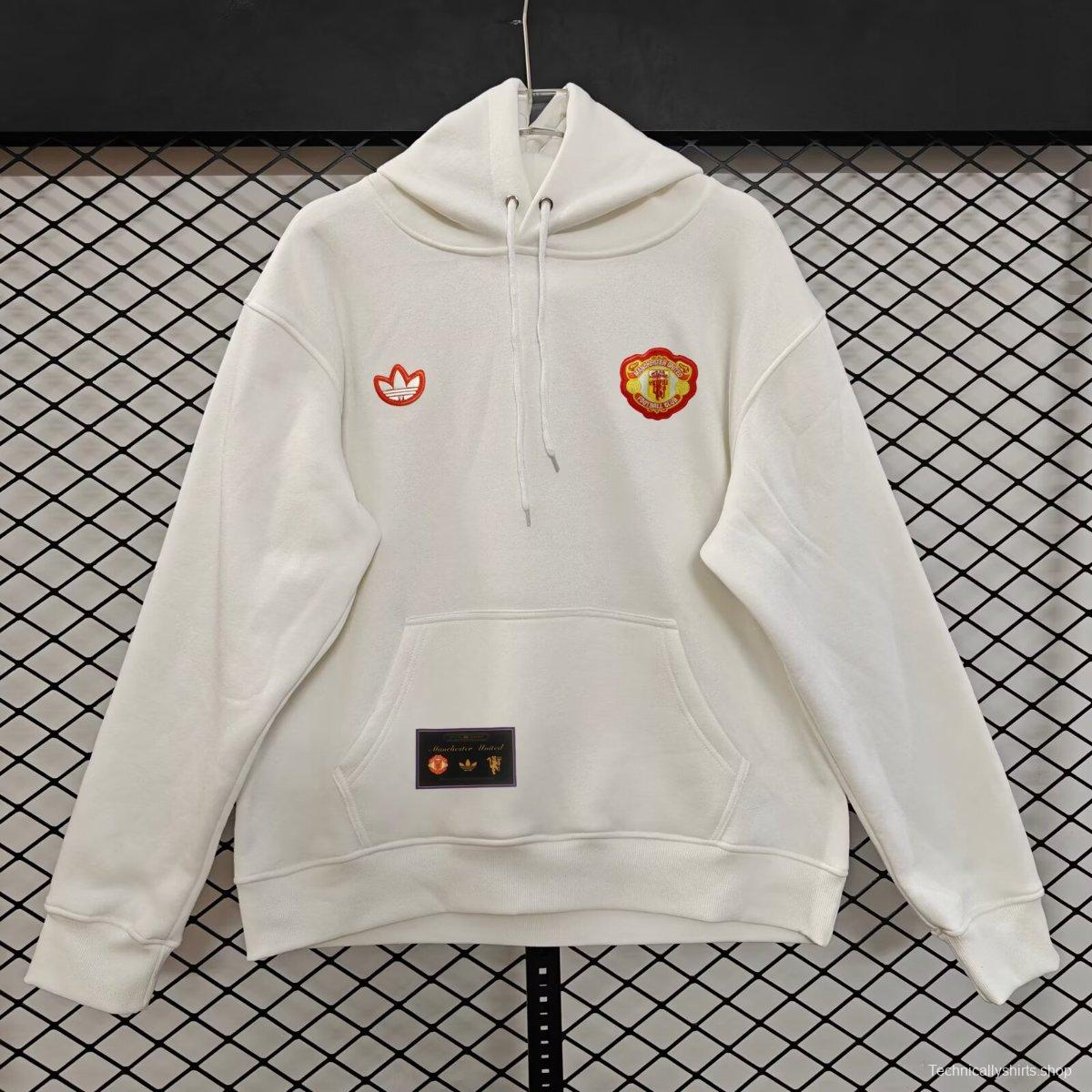 25/26 Manchester United Navy Hoodie Jacket-9 Colors