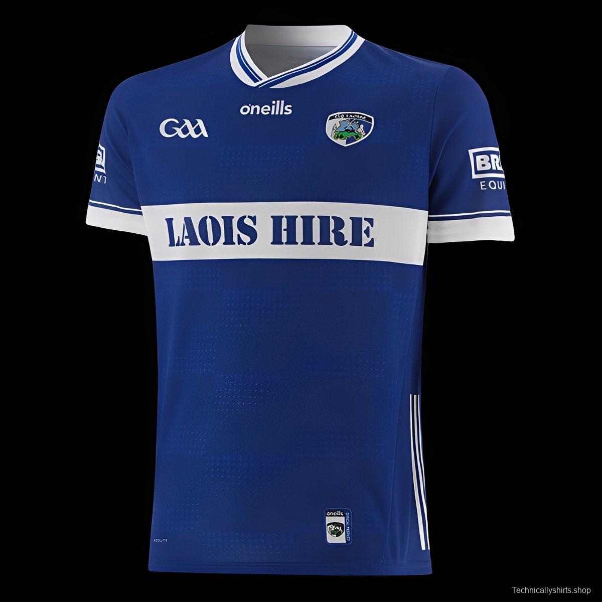 2026 Laois Blue with White Band Jersey