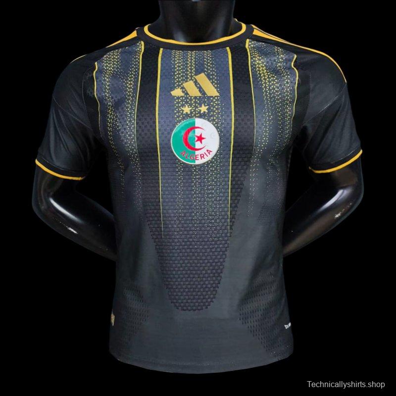 Player Version 2026 Algeria Black Jersey