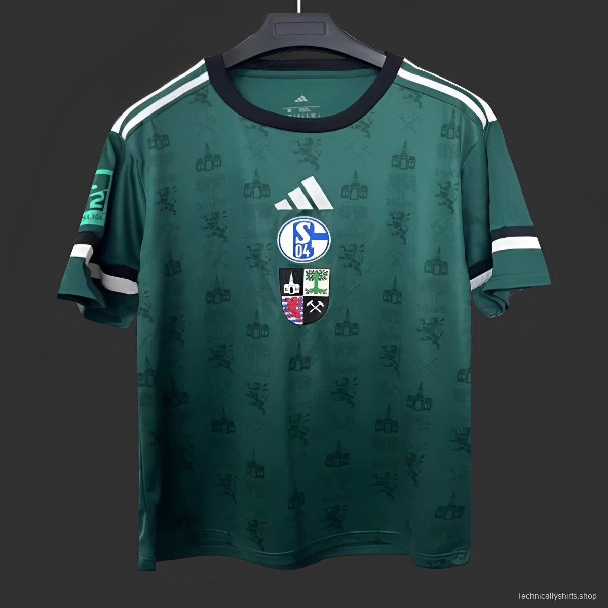 25/26 Schalke 04 Green 150Th Anniversary Jersey
