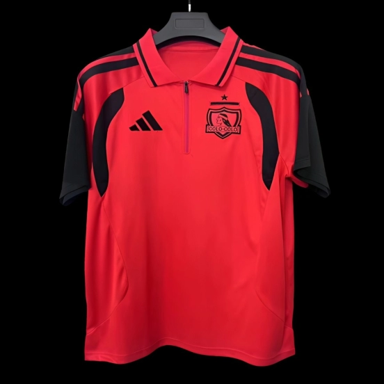 25/26 COLO COLO Red POLO Jersey