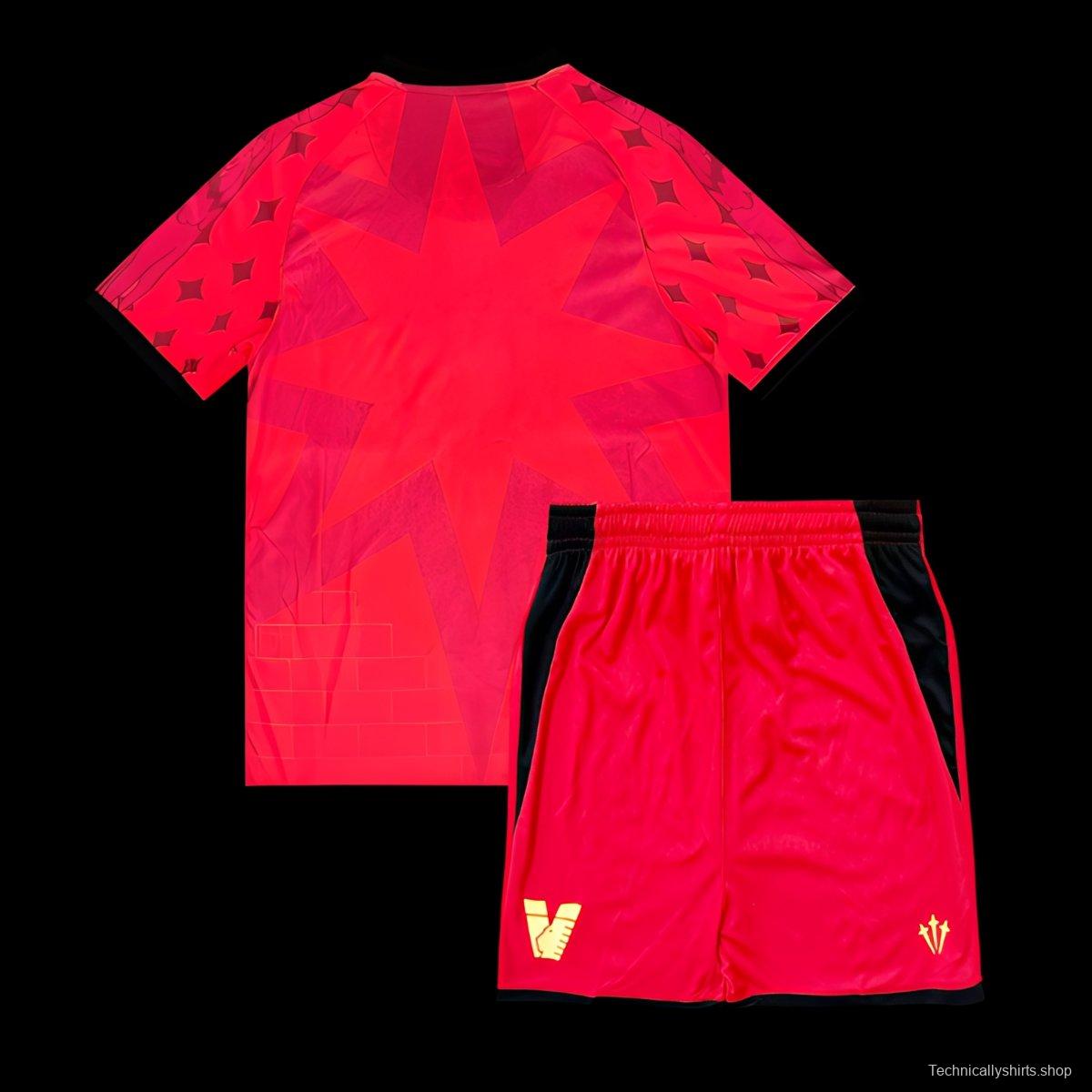 25/26 Kids Venezia Forth Red Jersey
