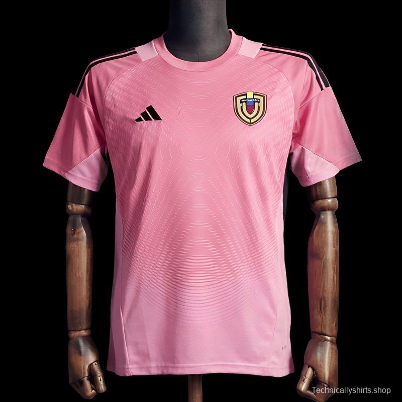 25/26 Venezuela Goalkeeper Pink Jersey