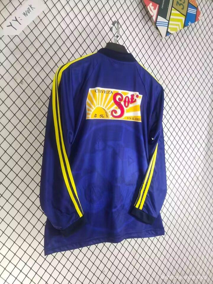Retro 97/98 Club America Away Blue Long Sleeve Jersey