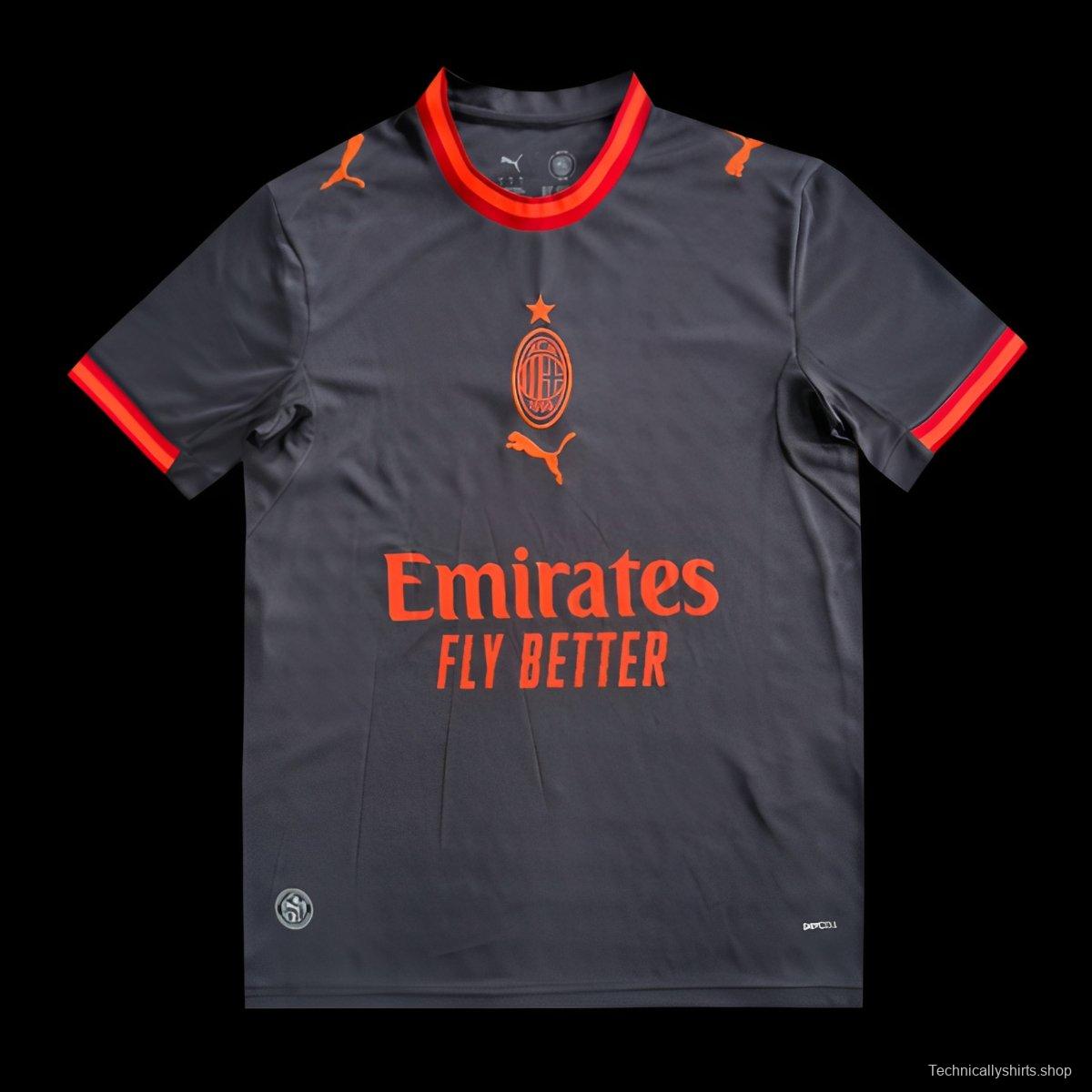 26/27 AC Milan Third Black Jersey