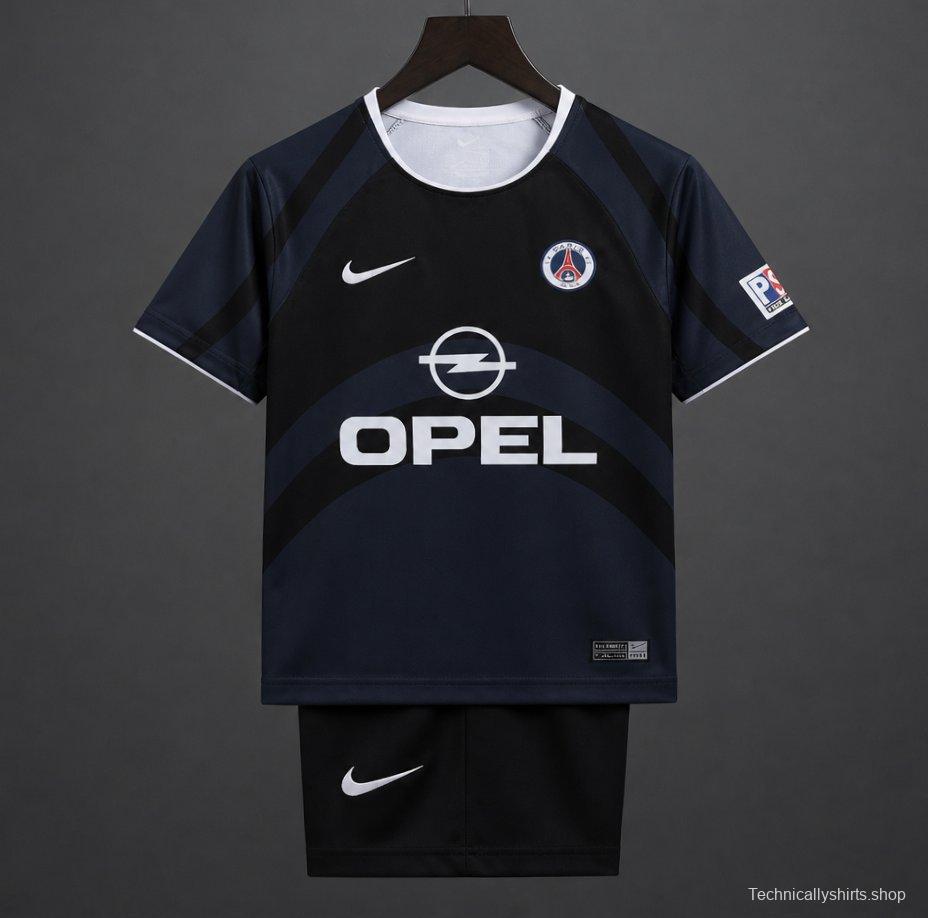 Retro  Kids 01/02 PSG/Paris Saint-Germain Third Jersey