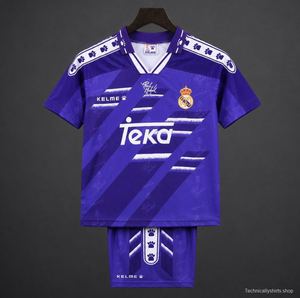 Retro Kids 94/96 Real Madrid Away Jersey